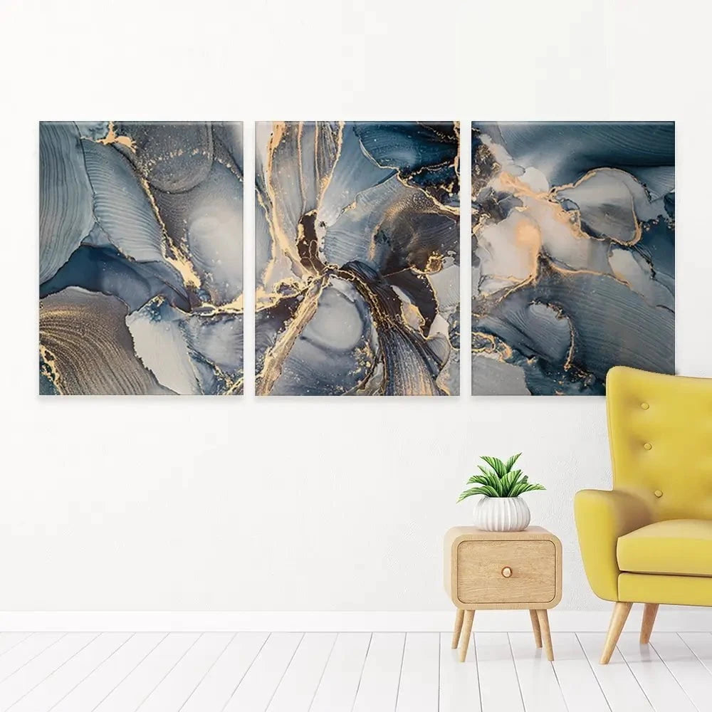 Glowing Marble Trio Canvas Print Glowing Marble Trio Canvas Print wall art product coldsun777 / Shutterstock