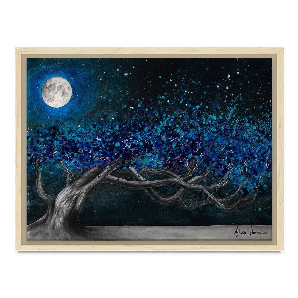 Glowing Midnight Tree Canvas Print Glowing Midnight Tree Canvas Print wall art product Ashvin Harrison