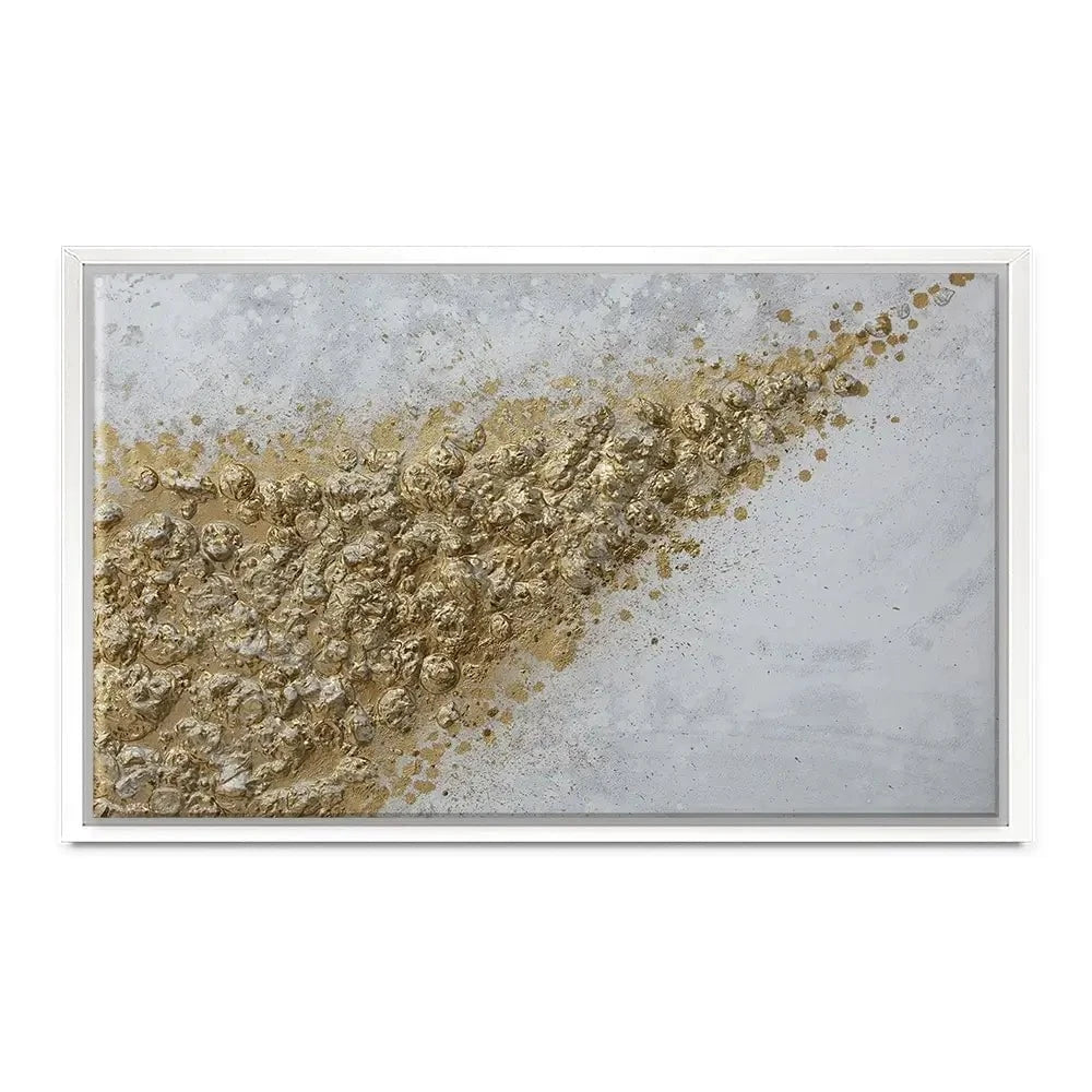 Gold Corner Canvas Print Gold Corner Canvas Print wall art product Maria Moretti