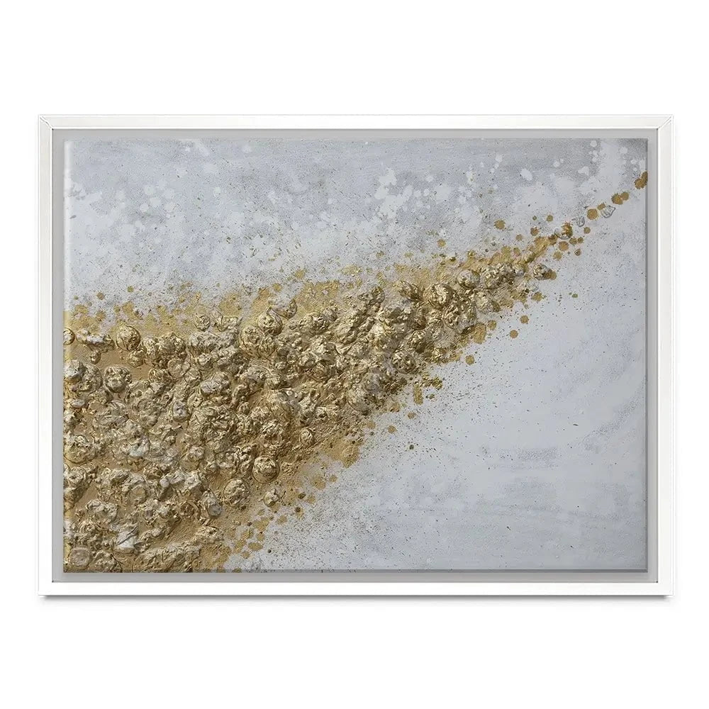 Gold Corner Canvas Print Gold Corner Canvas Print wall art product Maria Moretti