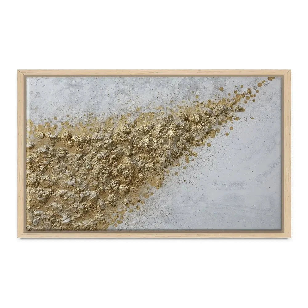 Gold Corner Canvas Print Gold Corner Canvas Print wall art product Maria Moretti