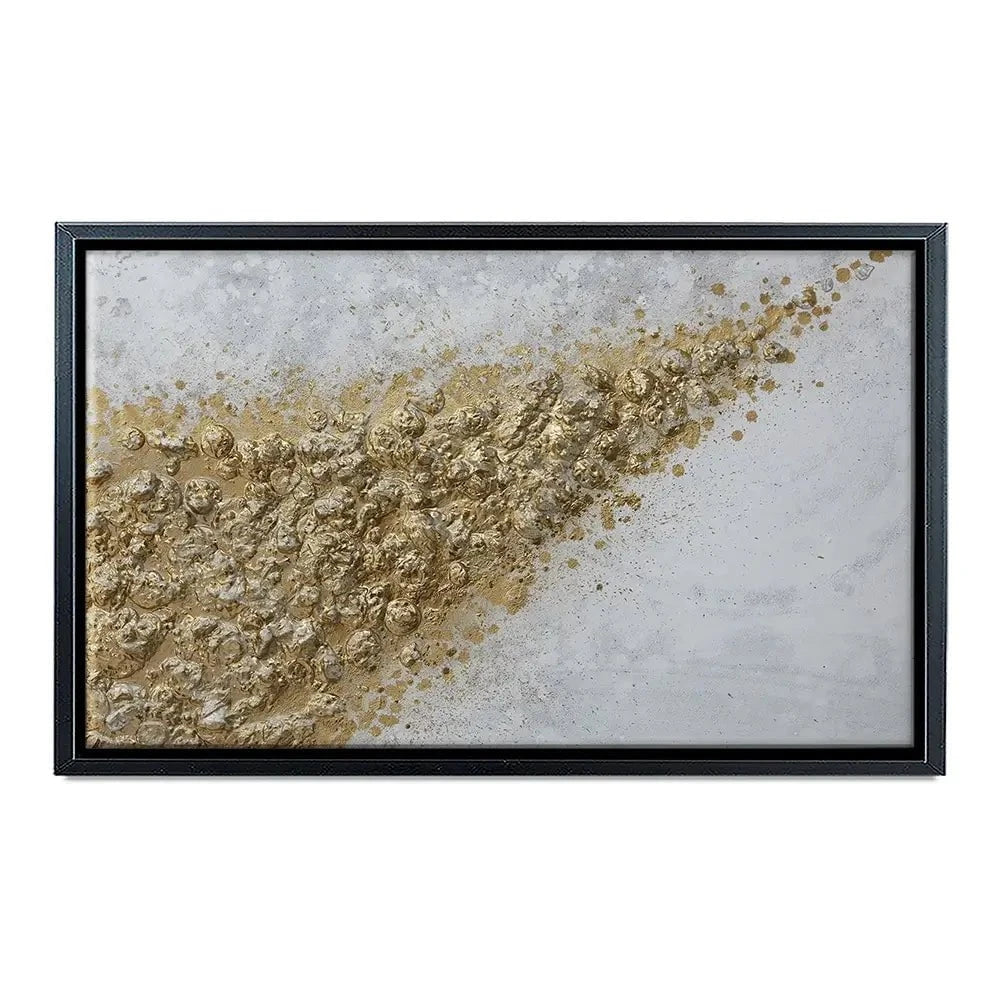 Gold Corner Canvas Print Gold Corner Canvas Print wall art product Maria Moretti