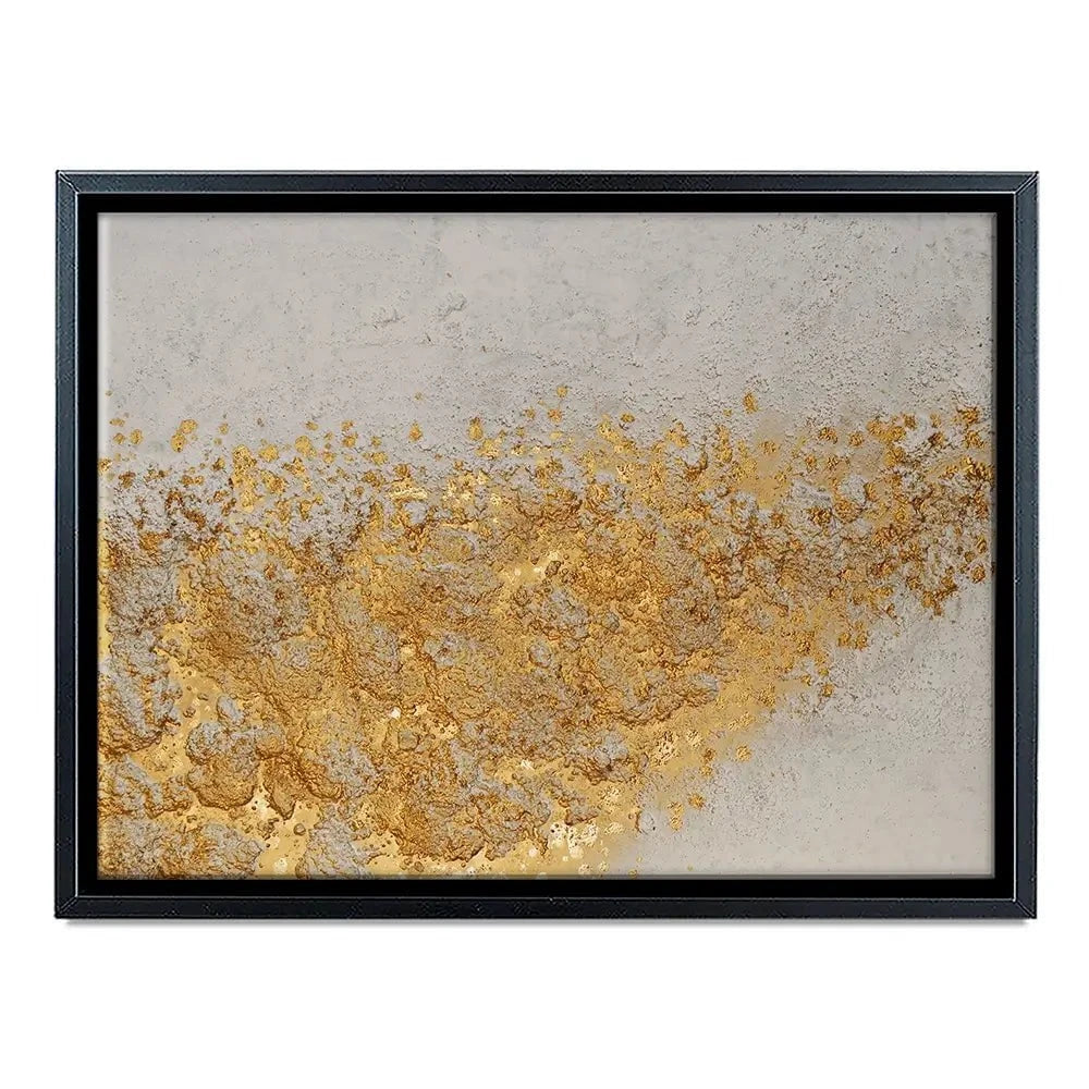 Gold Flow Canvas Print Gold Flow Canvas Print wall art product Maria Moretti