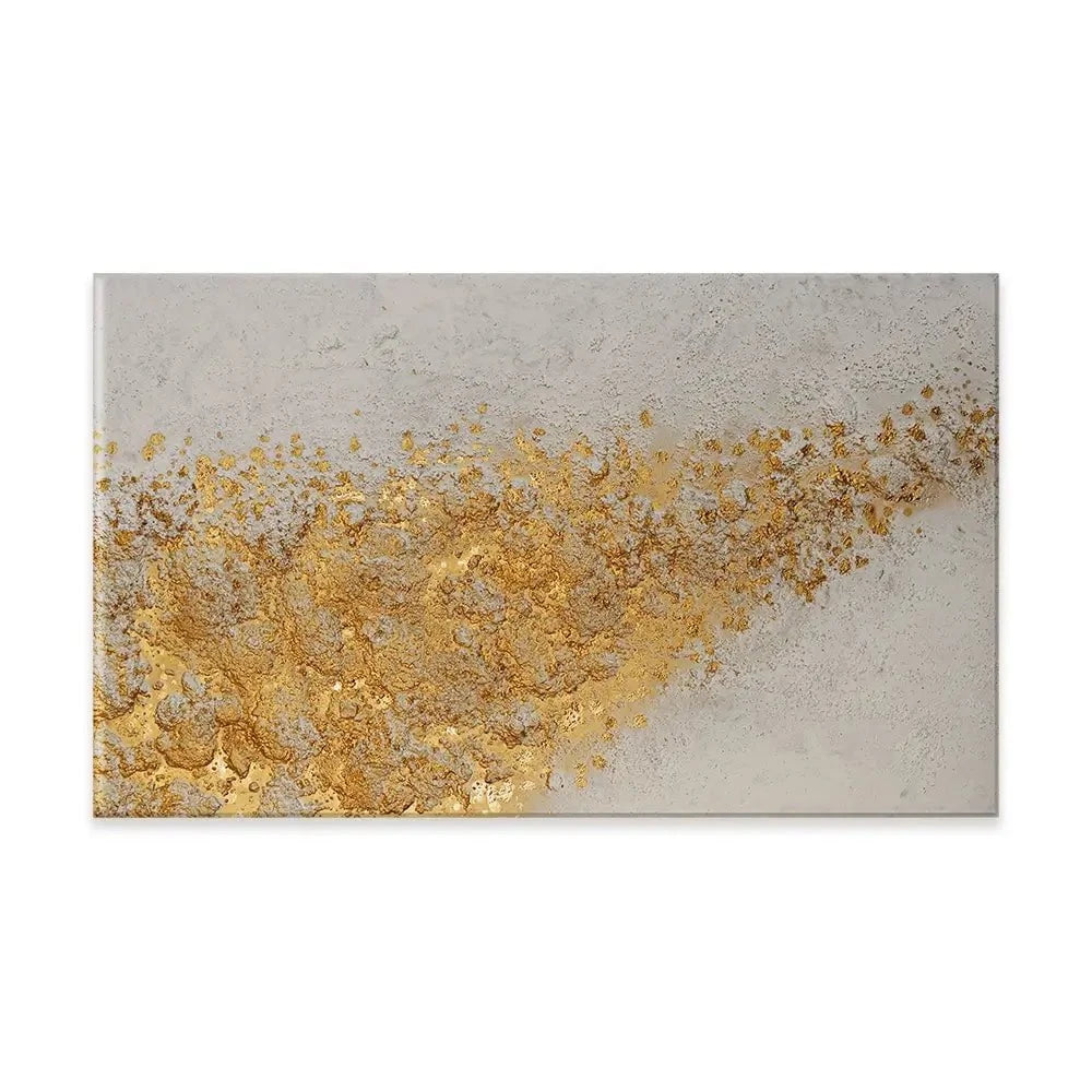 Gold Flow Canvas Print Gold Flow Canvas Print wall art product Maria Moretti