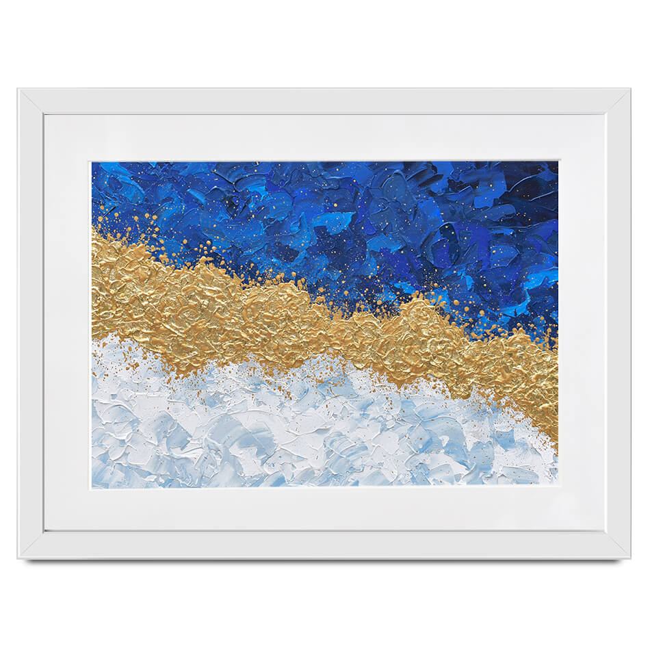 Gold Print Framed Art Print Gold Print Framed Art Print wall art product Olga Tkachyk