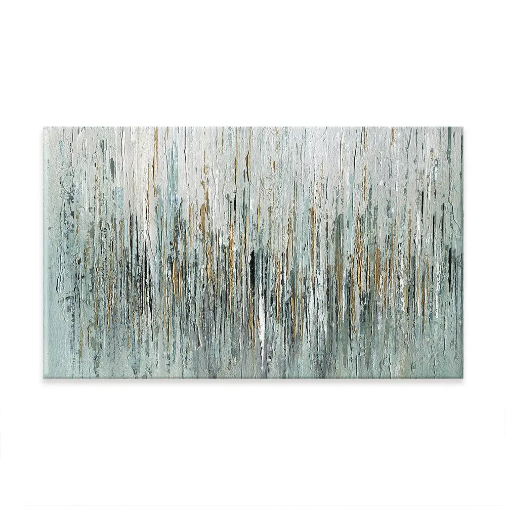 Gold Rain Oversized Canvas Print Gold Rain Oversized Canvas Print wall art product Art Print Shop