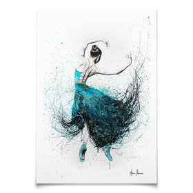 Gold River Dance Art Print Gold River Dance Art Print wall art product Ashvin Harrison