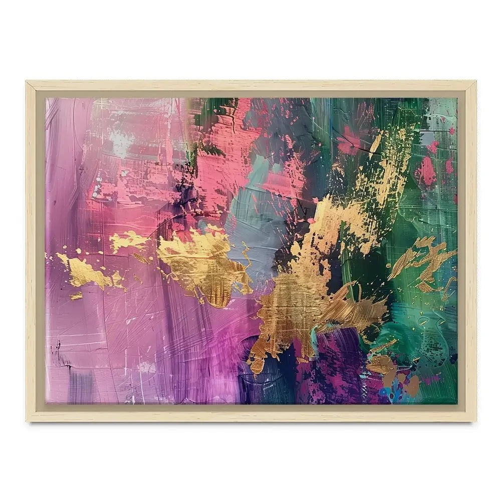 Gold Touched Abstract Canvas Print Gold Touched Abstract Canvas Print wall art product LSR Design Studio - Independent