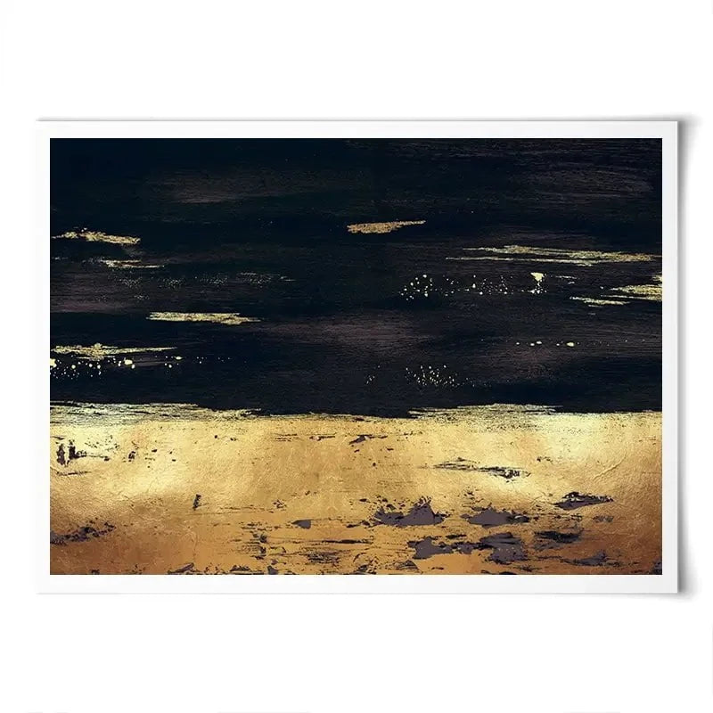 Golden Black River Art Print Golden Black River Art Print wall art product Svetlana Aleynikova