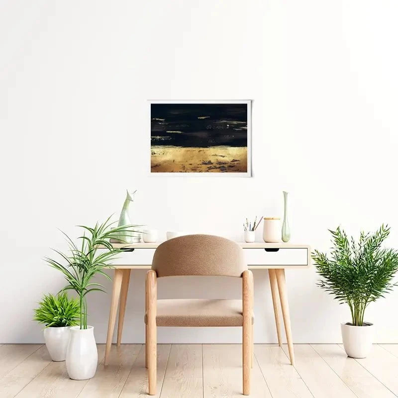 Golden Black River Art Print Golden Black River Art Print wall art product Svetlana Aleynikova