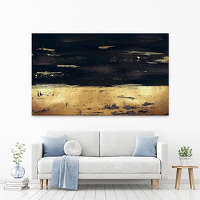 Golden Black River Canvas Print Golden Black River Canvas Print wall art product Svetlana Aleynikova