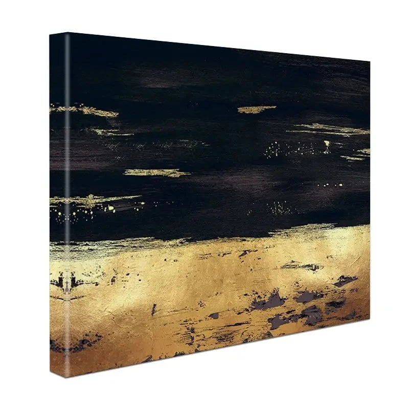 Golden Black River Canvas Print Golden Black River Canvas Print wall art product Svetlana Aleynikova