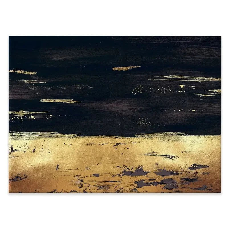 Golden Black River Canvas Print Golden Black River Canvas Print wall art product Svetlana Aleynikova