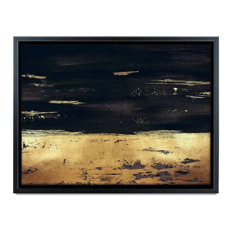 Golden Black River Canvas Print Golden Black River Canvas Print wall art product Svetlana Aleynikova