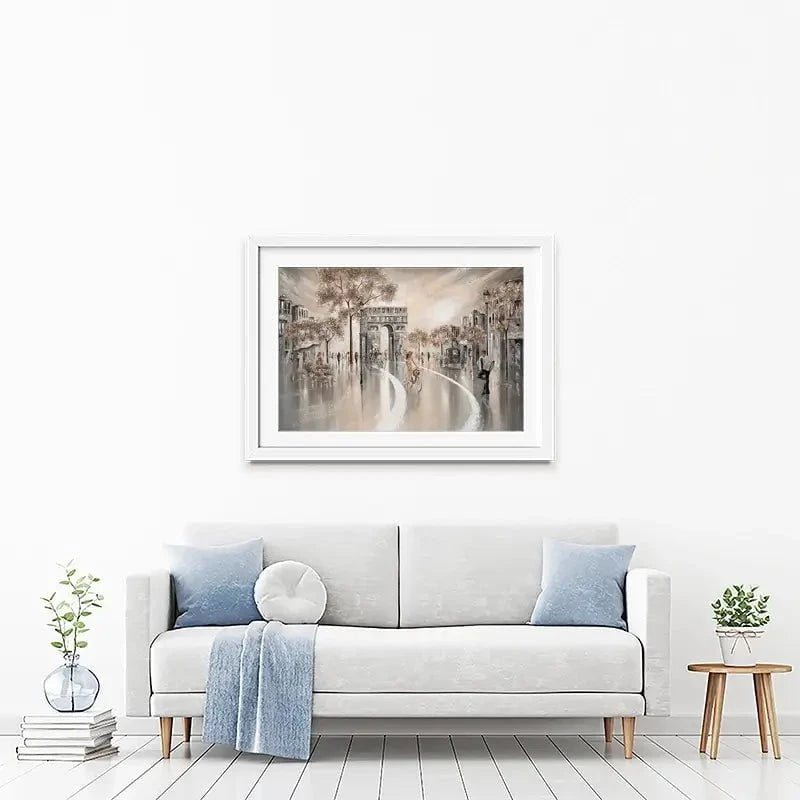 Golden Days Framed Art Print Golden Days Framed Art Print wall art product Isabella Karolewicz