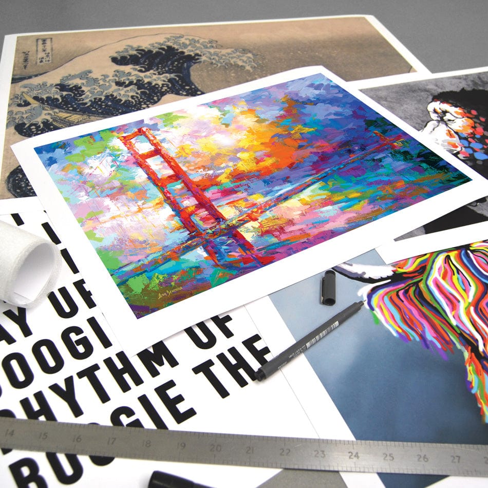 Golden Gate Bridge 2 Art Print wall art product Leon Devenice