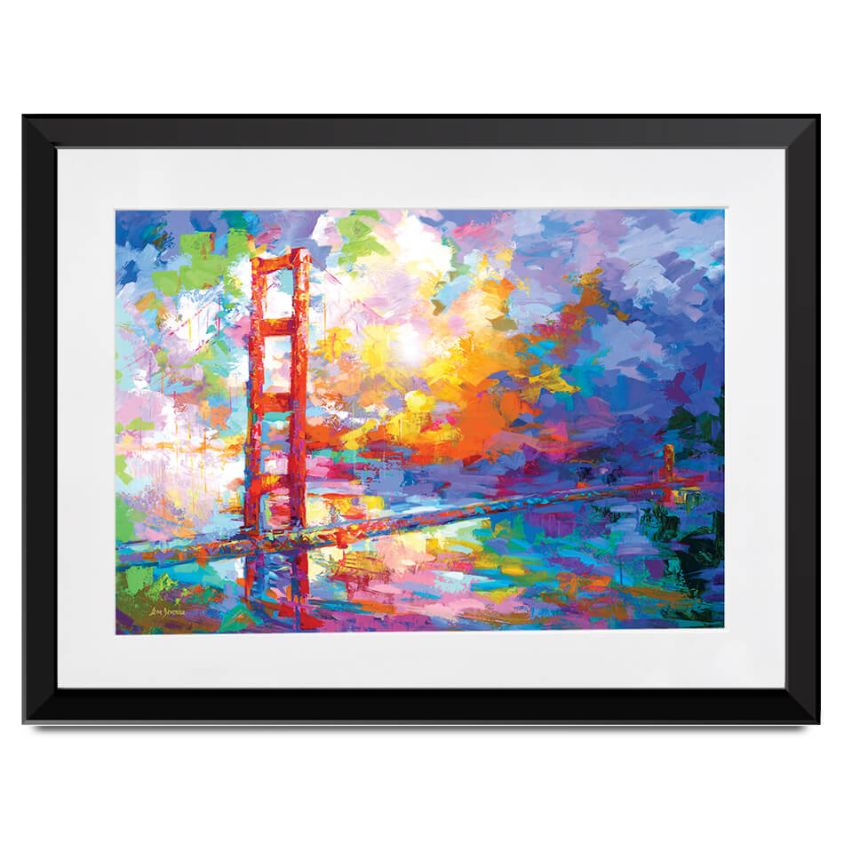 Golden Gate Bridge 2 Framed Art Print Golden Gate Bridge 2 Framed Art Print wall art product Leon Devenice
