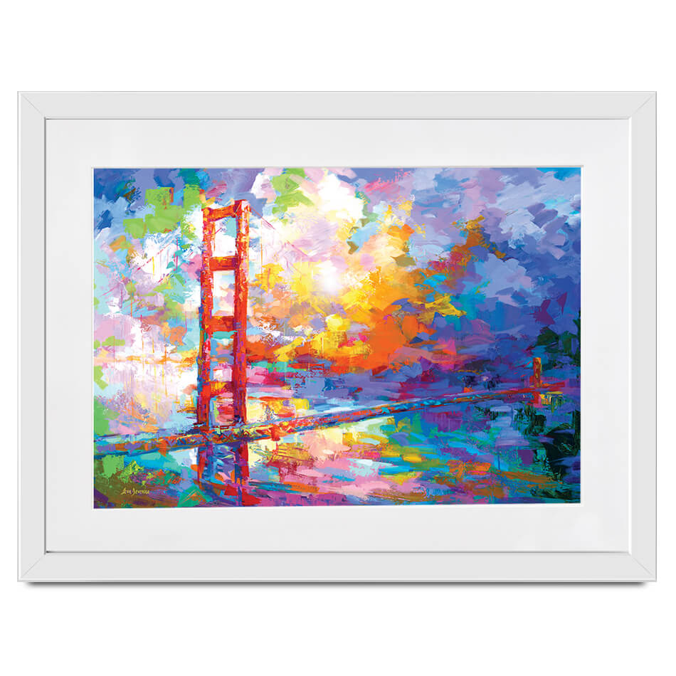 Golden Gate Bridge 2 Framed Art Print Golden Gate Bridge 2 Framed Art Print wall art product Leon Devenice