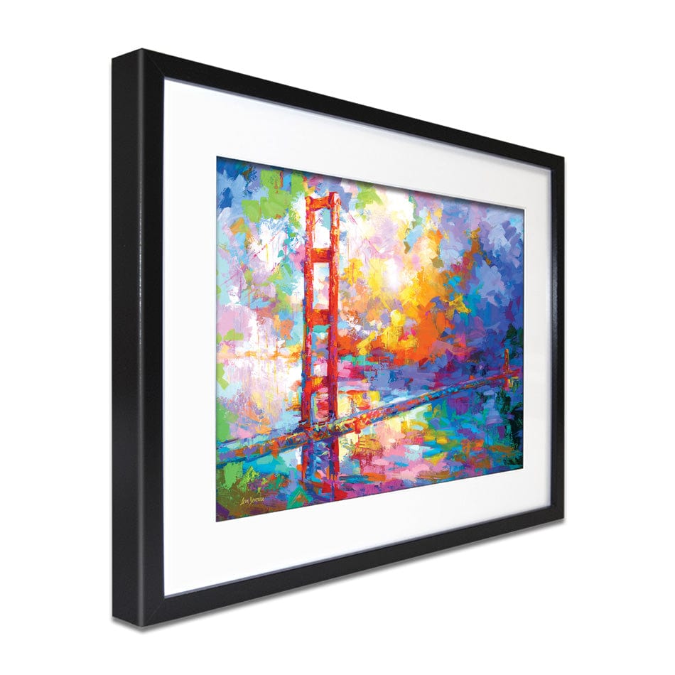 Golden Gate Bridge 2 Framed Art Print wall art product Leon Devenice