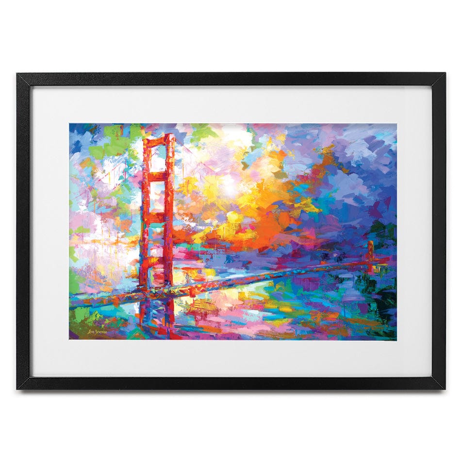 Golden Gate Bridge 2 Framed Art Print wall art product Leon Devenice