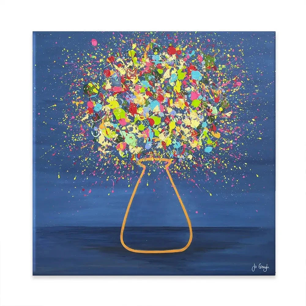 Golden Glow Canvas Print Golden Glow Canvas Print wall art product Jo Gough