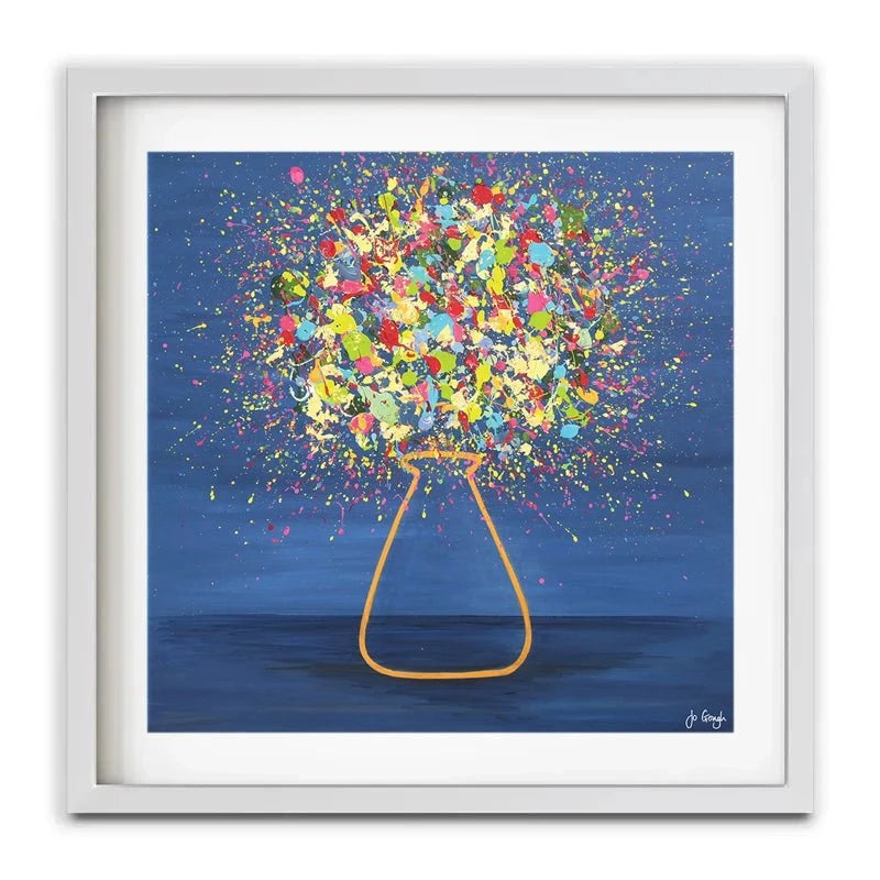 Golden Glow Framed Art Print Golden Glow Framed Art Print wall art product Jo Gough