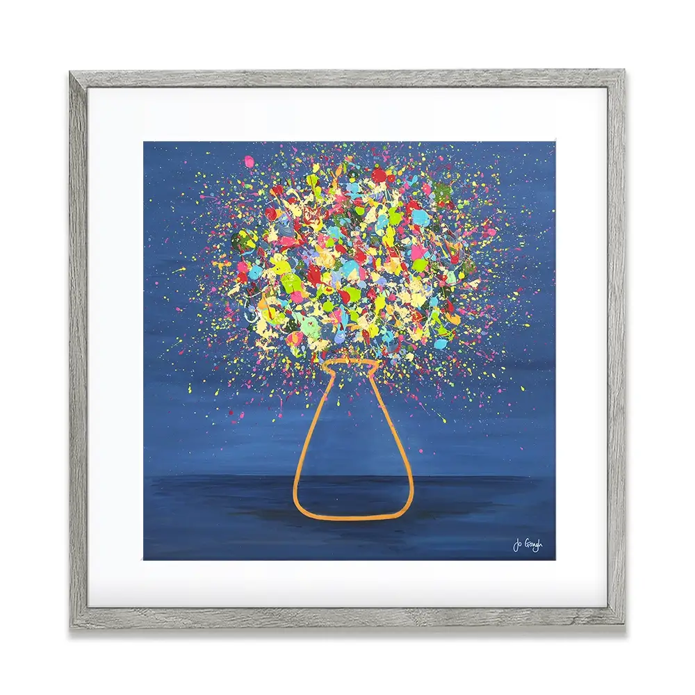 Golden Glow Framed Art Print Golden Glow Framed Art Print wall art product Jo Gough