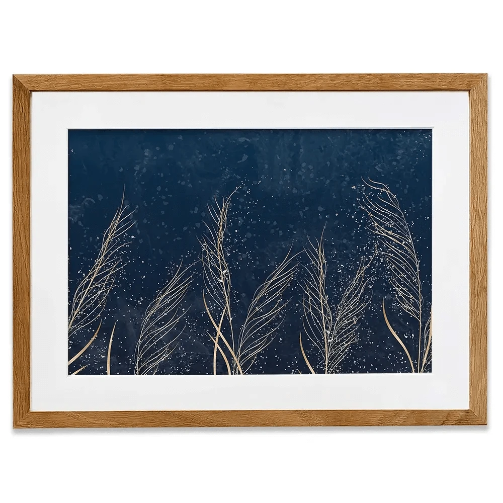 Golden Grass Framed Art Print Golden Grass Framed Art Print wall art product Aleshyn_Andrei / Shutterstock