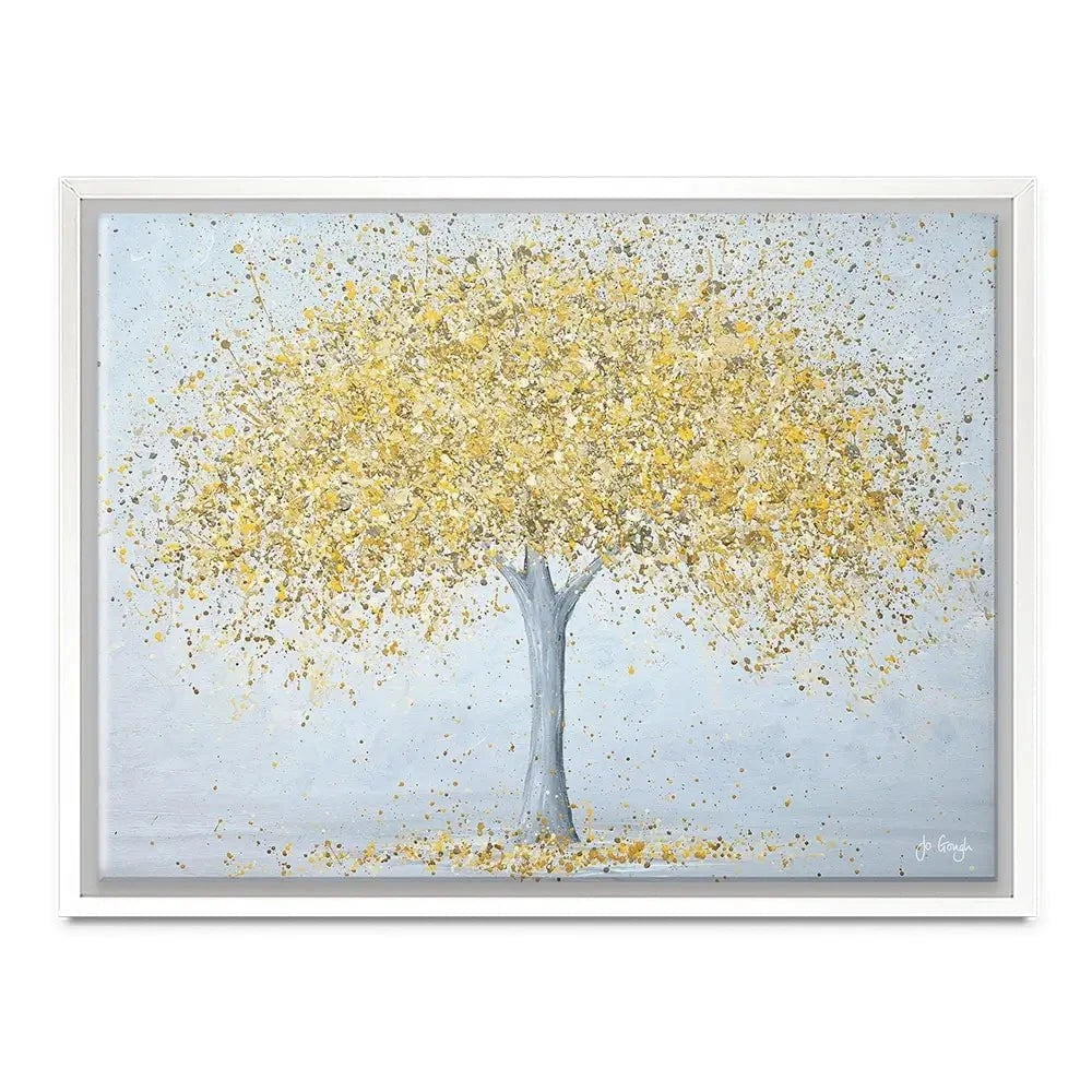 Golden Love Canvas Print Golden Love Canvas Print wall art product Jo Gough