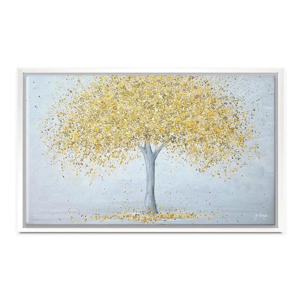 Golden Love Canvas Print Golden Love Canvas Print wall art product Jo Gough