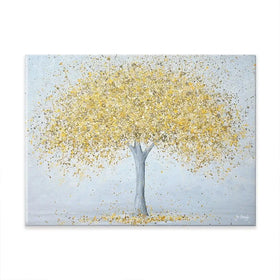 Golden Love Canvas Print Golden Love Canvas Print wall art product Jo Gough