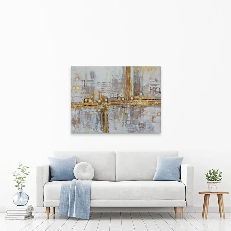 Golden Memory Canvas Print Golden Memory Canvas Print wall art product Maria Moretti