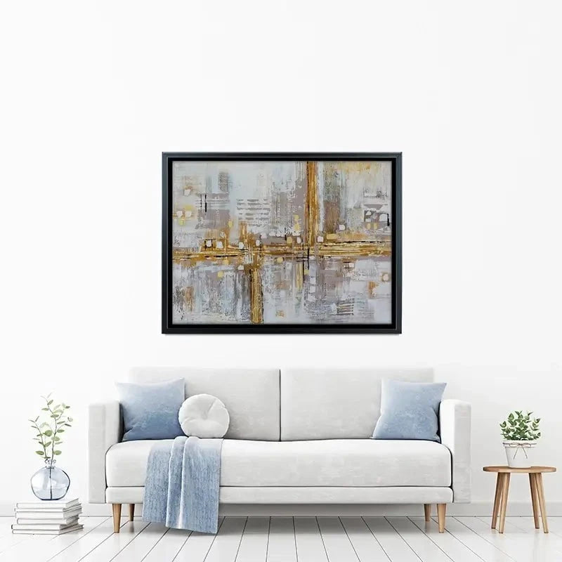 Golden Memory Canvas Print Golden Memory Canvas Print wall art product Maria Moretti