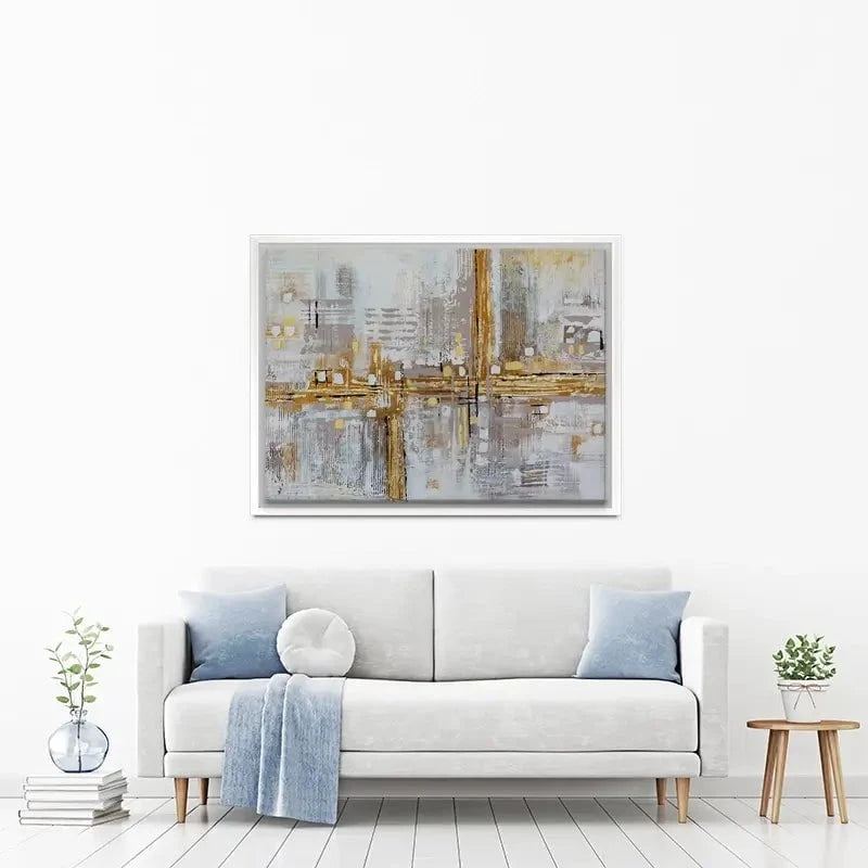 Golden Memory Canvas Print Golden Memory Canvas Print wall art product Maria Moretti