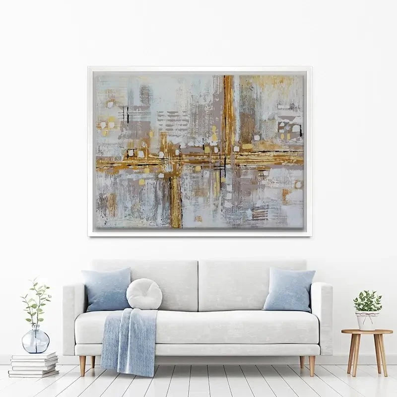 Golden Memory Canvas Print Golden Memory Canvas Print wall art product Maria Moretti