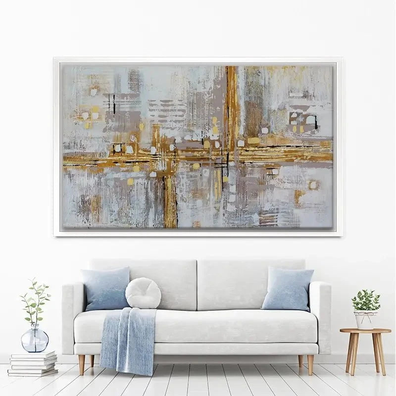 Golden Memory Canvas Print Golden Memory Canvas Print wall art product Maria Moretti