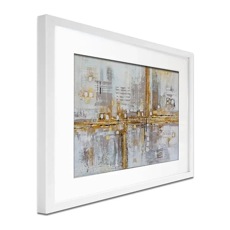 Golden Memory Framed Art Print Golden Memory Framed Art Print wall art product Maria Moretti