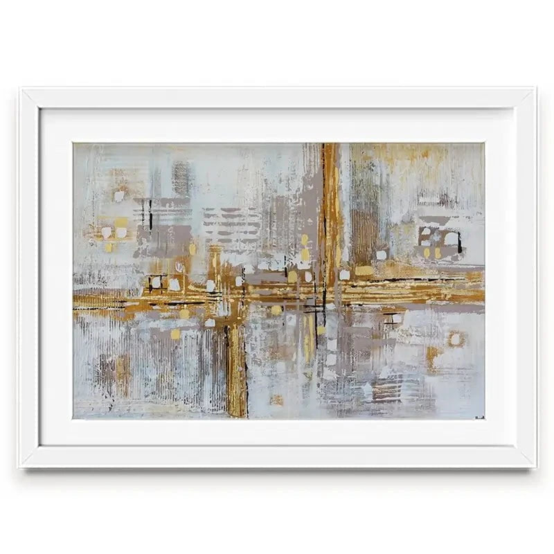 Golden Memory Framed Art Print Golden Memory Framed Art Print wall art product Maria Moretti