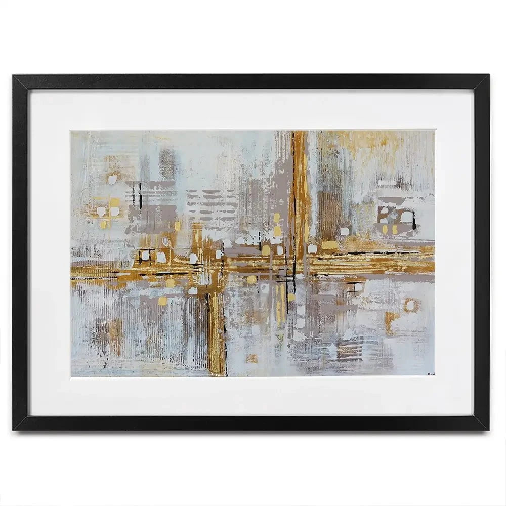 Golden Memory Framed Art Print Golden Memory Framed Art Print wall art product Maria Moretti