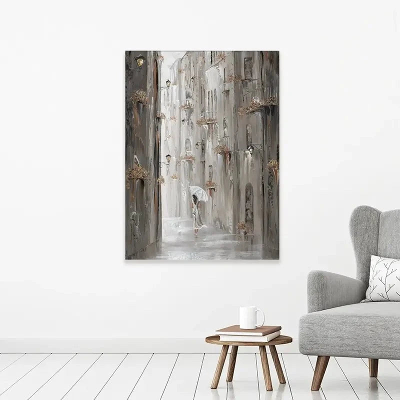 Golden Moment Of Peace Canvas Print Golden Moment Of Peace Canvas Print wall art product Isabella Karolewicz