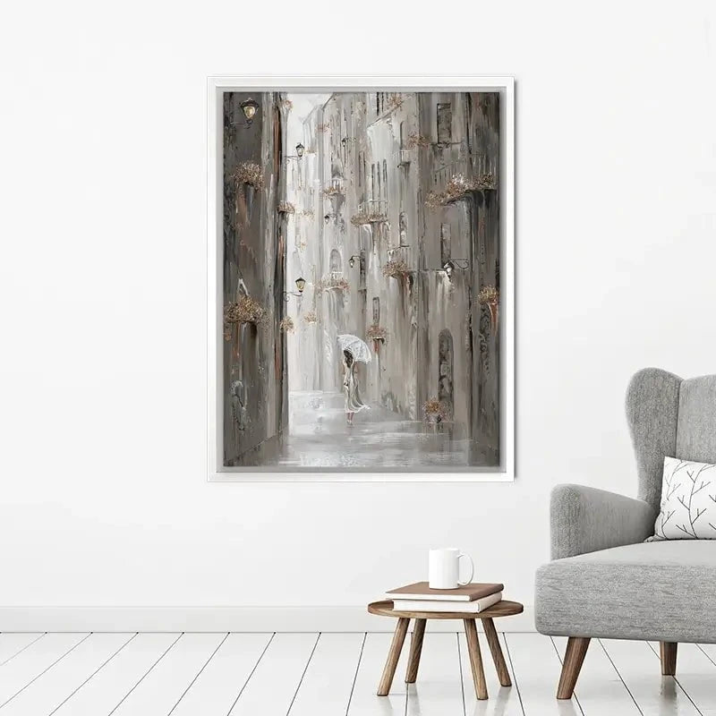 Golden Moment Of Peace Canvas Print Golden Moment Of Peace Canvas Print wall art product Isabella Karolewicz