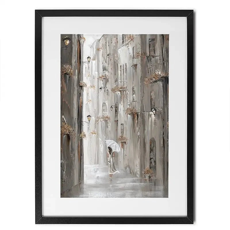 Golden Moment Of Peace Framed Art Print Golden Moment Of Peace Framed Art Print wall art product Isabella Karolewicz