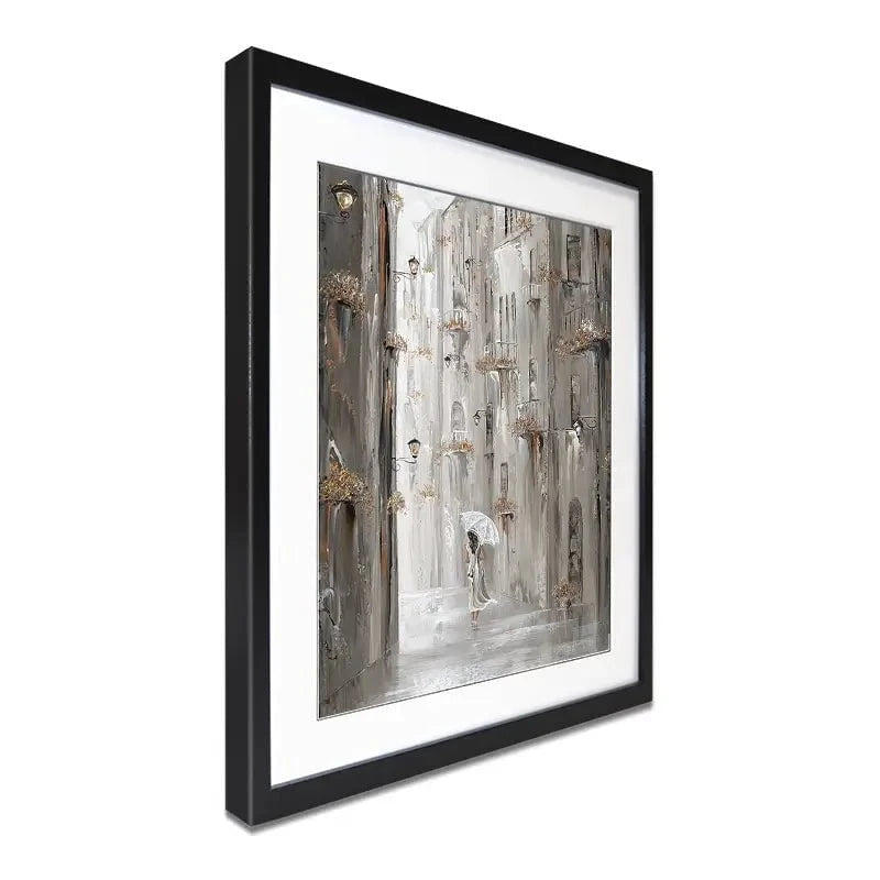 Golden Moment Of Peace Framed Art Print Golden Moment Of Peace Framed Art Print wall art product Isabella Karolewicz