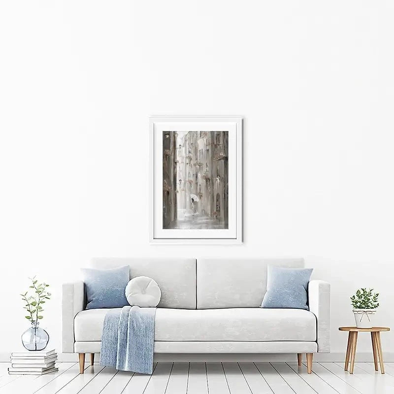 Golden Moment Of Peace Framed Art Print Golden Moment Of Peace Framed Art Print wall art product Isabella Karolewicz