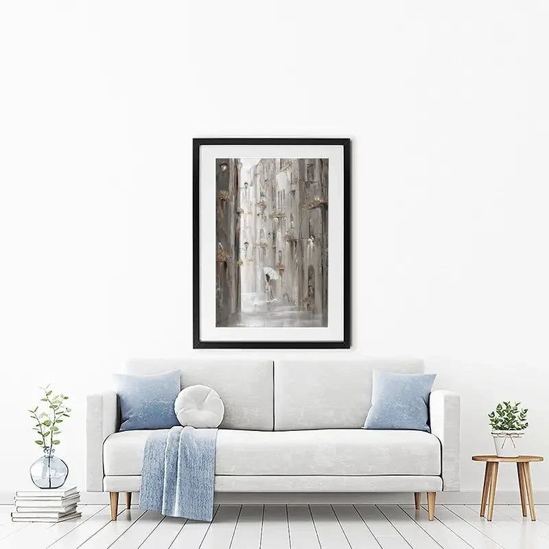 Golden Moment Of Peace Framed Art Print Golden Moment Of Peace Framed Art Print wall art product Isabella Karolewicz