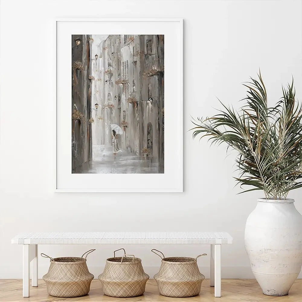 Golden Moment Of Peace Framed Art Print Golden Moment Of Peace Framed Art Print wall art product Isabella Karolewicz