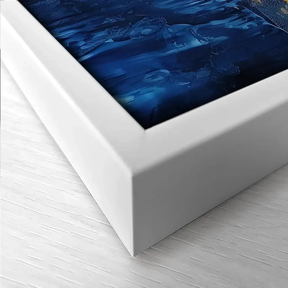 Golden Navy Trio Canvas Print Golden Navy Trio Canvas Print wall art product Damondd / Shutterstock
