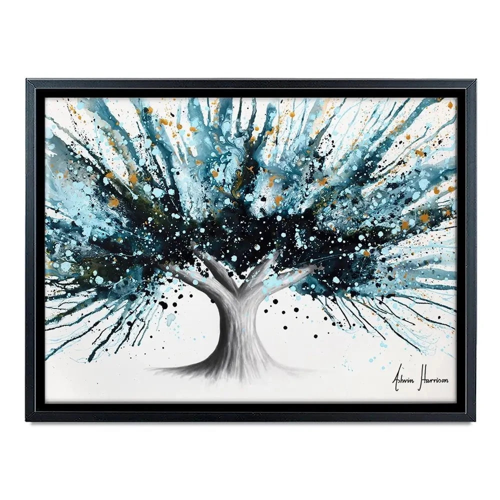 Golden Night Tree Canvas Print Golden Night Tree Canvas Print wall art product Ashvin Harrison