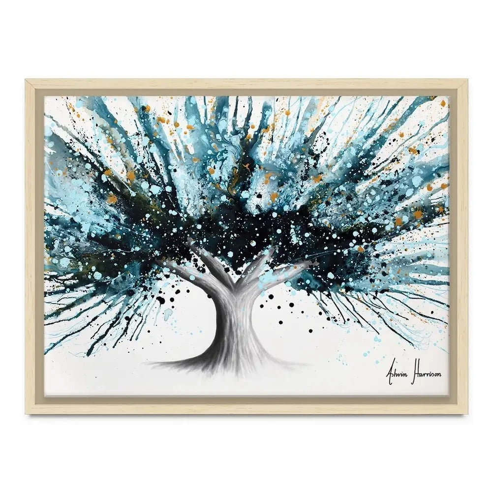 Golden Night Tree Canvas Print Golden Night Tree Canvas Print wall art product Ashvin Harrison