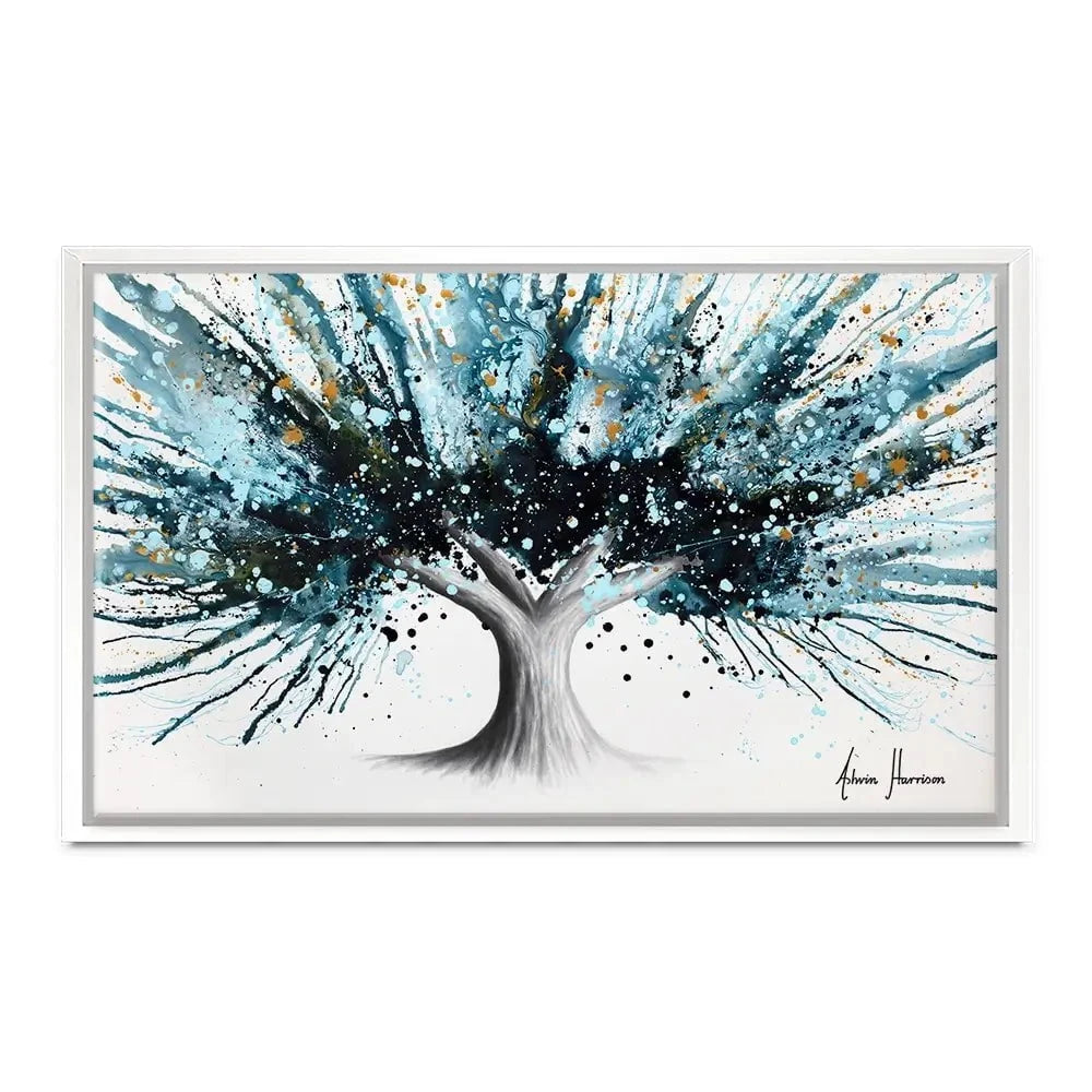 Golden Night Tree Canvas Print Golden Night Tree Canvas Print wall art product Ashvin Harrison